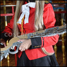 Amagi Brilliant Park Isuzu Sento Cosplay Costume coscarnival - Side Profile