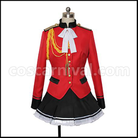 Amagi Brilliant Park Isuzu Sento Cosplay Costume coscarnival - Collar Design