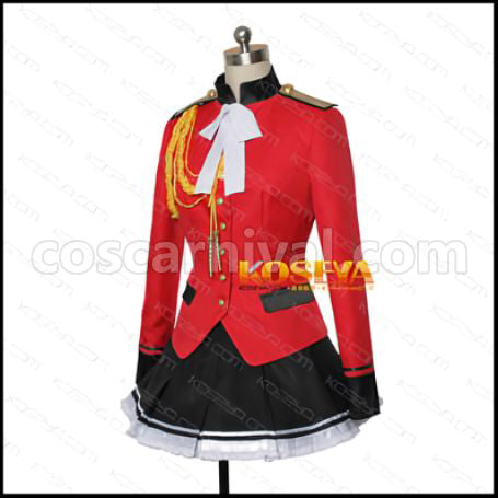 Amagi Brilliant Park Isuzu Sento Cosplay Costume coscarnival - Hem Detail