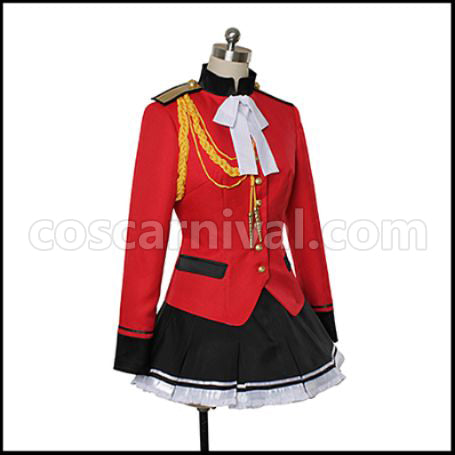 Amagi Brilliant Park Isuzu Sento Cosplay Costume coscarnival - Material Texture