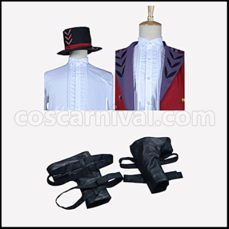Black Bullet Hiruko Kagetane Cosplay Costume coscarnival - Detail Close-up