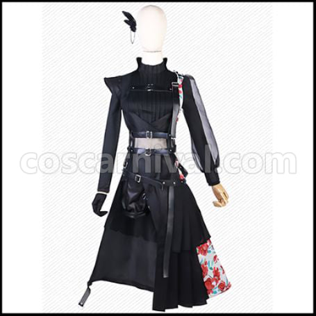 [Nijisanji Costume] Nijisanji VTuber Hoshimachi Suisei (Hoshimachi Suisei) Concert Outfit Cosplay Costume coscarnival - Side Profile