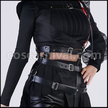 [Nijisanji Costume] Nijisanji VTuber Hoshimachi Suisei (Hoshimachi Suisei) Concert Outfit Cosplay Costume coscarnival - Cuff Style