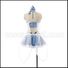 Amagi Brilliant Park Muse the Water Fairy Cosplay Costume coscarnival - Back View
