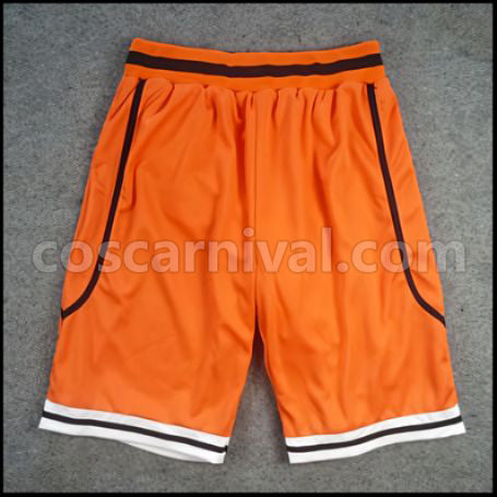 Kuroko's Basketball Shutoku High School Kazunari Takao No. 10 Cosplay Costume coscarnival - Side Profile