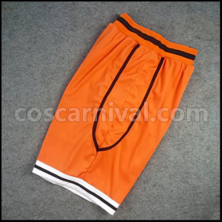 Kuroko's Basketball Shutoku High School Kazunari Takao No. 10 Cosplay Costume coscarnival - Detail Close-up