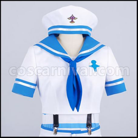 Free! Bessatsu spoon.2Di Sailor Suit Cosplay Costume coscarnival - Material Texture