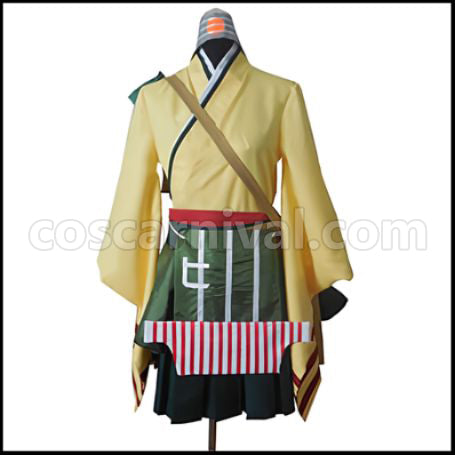 Kantai Collection Hiryu Kai Ni Cosplay Costume coscarnival - Front View