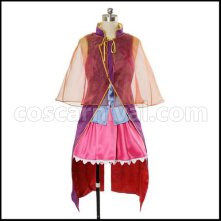 No Game No Life Clammy Zell Cosplay Costume coscarnival - Front View