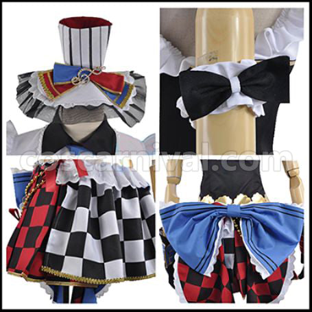 Love Live! UR Cafe Maid Edition After Awakening Rin Hoshizora Cosplay Costume coscarnival - Detail Close-up