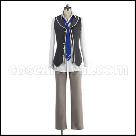 Kamigami no Asobi Loki Laevatein God of Fire Coat Cosplay Costume coscarnival - Detail Close-up