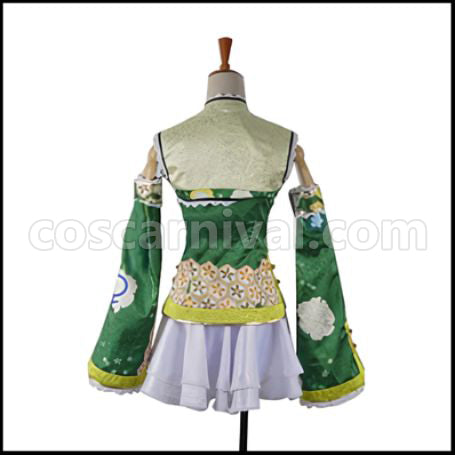 Love Live! SR August China Dress Edition After Awakening Hanayo Koizumi Cosplay Costume coscarnival - Side Profile