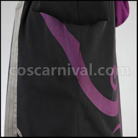 Kamigami no Asobi Loki Laevatein God of Fire Coat Cosplay Costume coscarnival - Hem Detail
