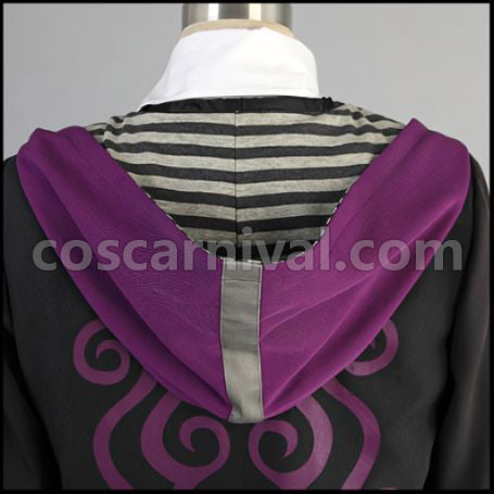 Kamigami no Asobi Loki Laevatein God of Fire Coat Cosplay Costume coscarnival - Material Texture