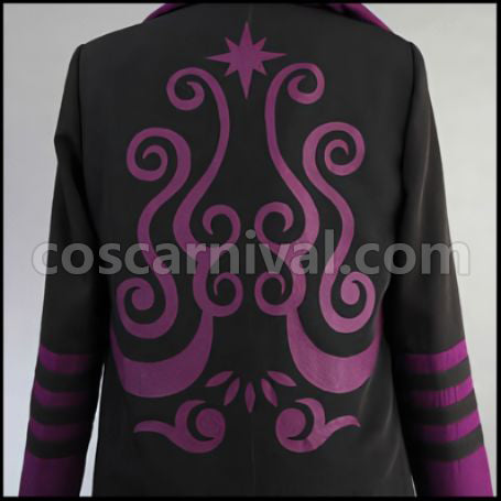 Kamigami no Asobi Loki Laevatein God of Fire Coat Cosplay Costume coscarnival - Color and Pattern