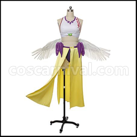No Game No Life Jibril Cosplay Costume coscarnival - Front View