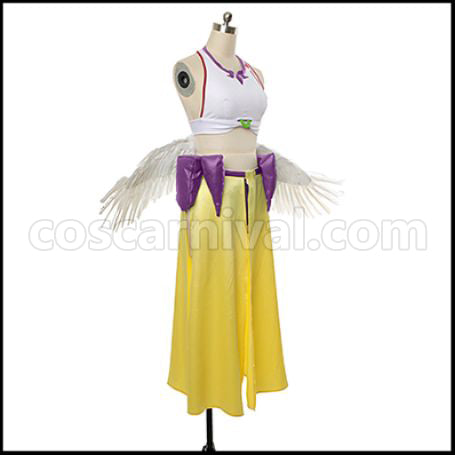 No Game No Life Jibril Cosplay Costume coscarnival - Detail Close-up