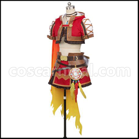 Uma Musume Pretty Derby Tokai Teio Anime Version Cosplay Costume coscarnival - Side Profile