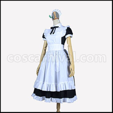 Love Live! Kotori Minami Maid Outfit Cosplay Costume coscarnival - Back View