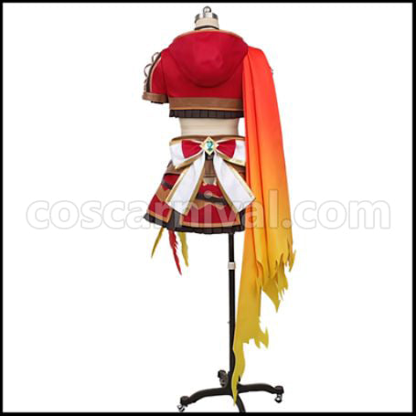 Uma Musume Pretty Derby Tokai Teio Anime Version Cosplay Costume coscarnival - Detail Close-up