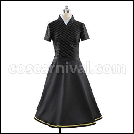 Love Live! Nozomi Tojo Cafe Maid Edition SR Pre-Awakening Cosplay Costume coscarnival - Collar Design