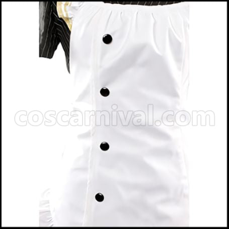 Love Live! Nozomi Tojo Cafe Maid Edition SR Pre-Awakening Cosplay Costume coscarnival - Hem Detail