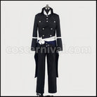 Hakuoki: Demon of the Fleeting Blossom Saito Hajime Western Outfit Cosplay Costume coscarnival - Front View