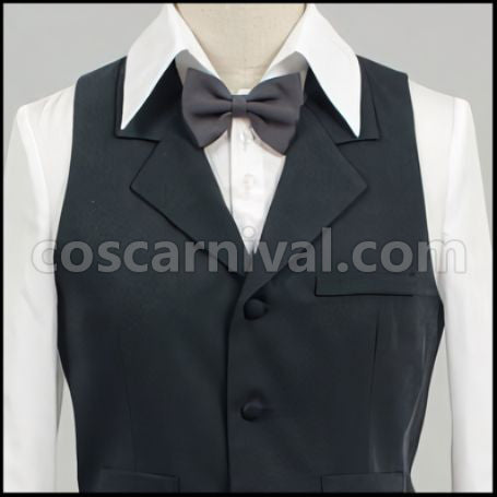 Durarara!! Heiwajima Shizuo With Glasses Cosplay Costume coscarnival - Hem Detail