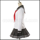 Kantai Collection Destroyer Akatsuki Cosplay Costume coscarnival - Detail Close-up