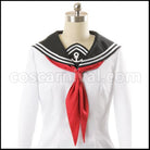 Kantai Collection Destroyer Akatsuki Cosplay Costume coscarnival - Collar Design