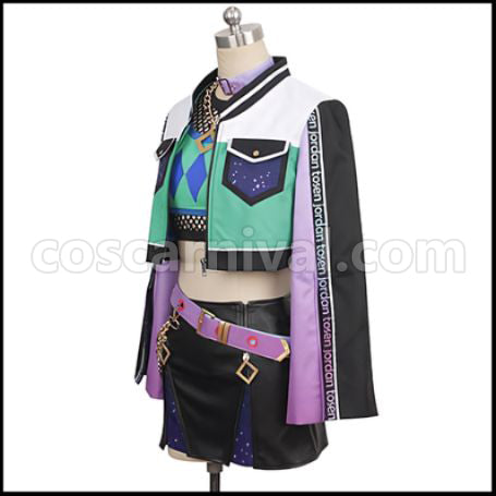 Uma Musume Pretty Derby Tozen Jordan Battle Outfit Cosplay Costume coscarnival - Side Profile