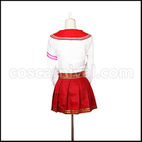 Love Live! UR February Valentine's Edition Nico Yazawa Before Awakening Cosplay Costume coscarnival - Back View