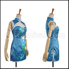 Love Live! SR August China Dress Edition Eri Ayase Cosplay Costume coscarnival - Back View