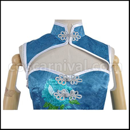 Love Live! SR August China Dress Edition Eri Ayase Cosplay Costume coscarnival - Side Profile