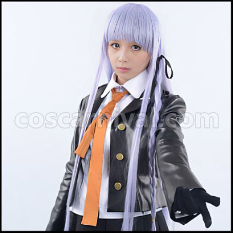 Danganronpa: Trigger Happy Havoc Kyoko Kirigiri Cosplay Costume coscarnival - Front View