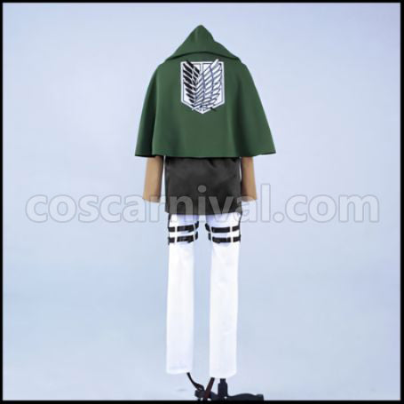 Attack on Titan Scout Regiment Mikasa Ackerman Cosplay Costume Ver2 coscarnival - Cuff Style