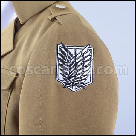 Attack on Titan Scout Regiment Mikasa Ackerman Cosplay Costume Ver2 coscarnival - Cut and Style