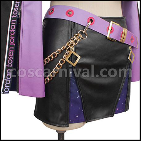 Uma Musume Pretty Derby Tozen Jordan Battle Outfit Cosplay Costume coscarnival - Hem Detail