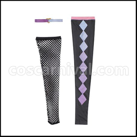 Uma Musume Pretty Derby Tozen Jordan Battle Outfit Cosplay Costume coscarnival - Material Texture