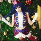 Love Live! Season 2 Insert Song Single 2 Love wing bell Dancing stars on me Umi Sonoda Cosplay Costume coscarnival - Front View