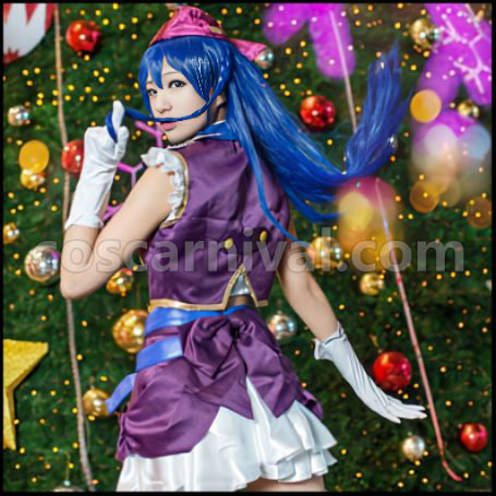Love Live! Season 2 Insert Song Single 2 Love wing bell Dancing stars on me Umi Sonoda Cosplay Costume coscarnival - Side Profile