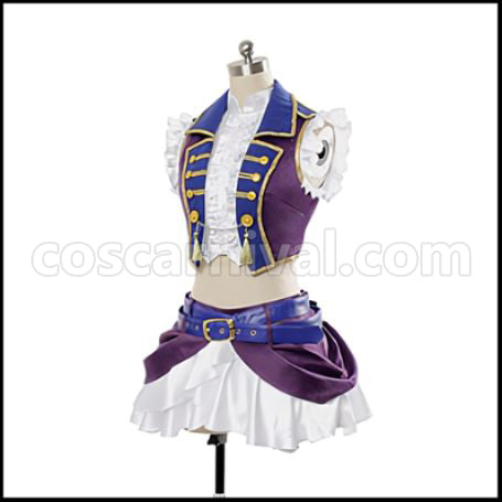 Love Live! Season 2 Insert Song Single 2 Love wing bell Dancing stars on me Umi Sonoda Cosplay Costume coscarnival - Material Texture