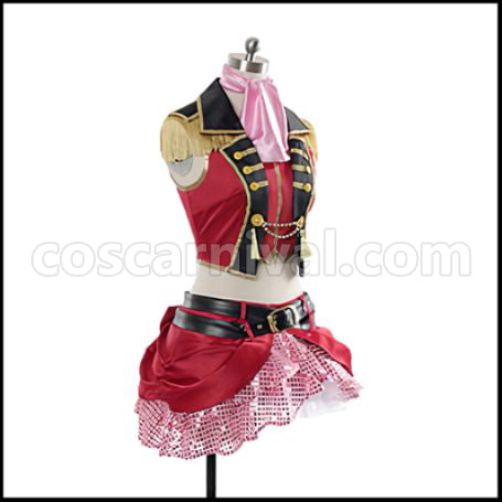 Love Live! Season 2 Insert Song Single 2 Love wing bell Dancing stars on me Honoka Kosaka Cosplay Costume coscarnival - Hem Detail