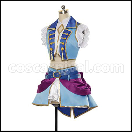 Love Live! Season 2 Insert Song Single 2 Love wing bell Dancing stars on me Eri Ayase Cosplay Costume coscarnival - Material Texture