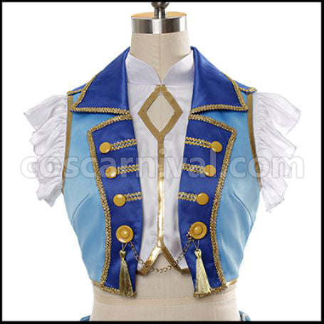 Love Live! Season 2 Insert Song Single 2 Love wing bell Dancing stars on me Eri Ayase Cosplay Costume coscarnival - Color and Pattern