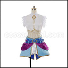 Love Live! Season 2 Insert Song Single 2 Love wing bell Dancing stars on me Eri Ayase Cosplay Costume coscarnival - Cut and Style