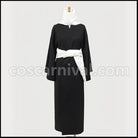 Hakuoki: Demon of the Fleeting Blossom Hajime Saito Cosplay Costume coscarnival - Cuff Style