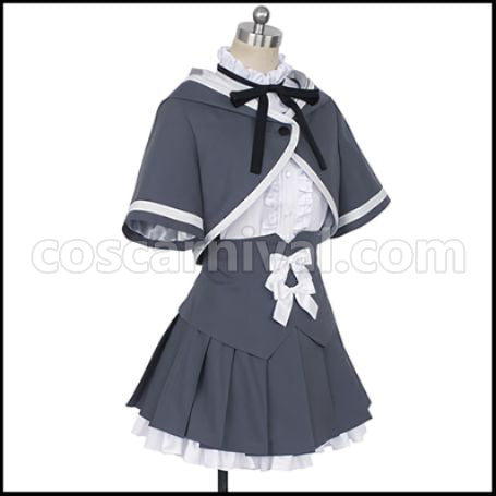 Assault Lily Miriam Hildegard V. Gropius Cosplay Costume coscarnival - Back View