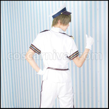 Free! -Eternal Summer- Bessatsu spoon.2Di vol.52 Makoto Tachibana Uniform Cosplay Costume coscarnival - Back View
