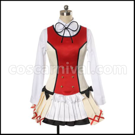 Love Live! 2nd Season ¦Ì's Nico Yazawa Deluxe Edition Cosplay Costume Ver2 coscarnival - Back View
